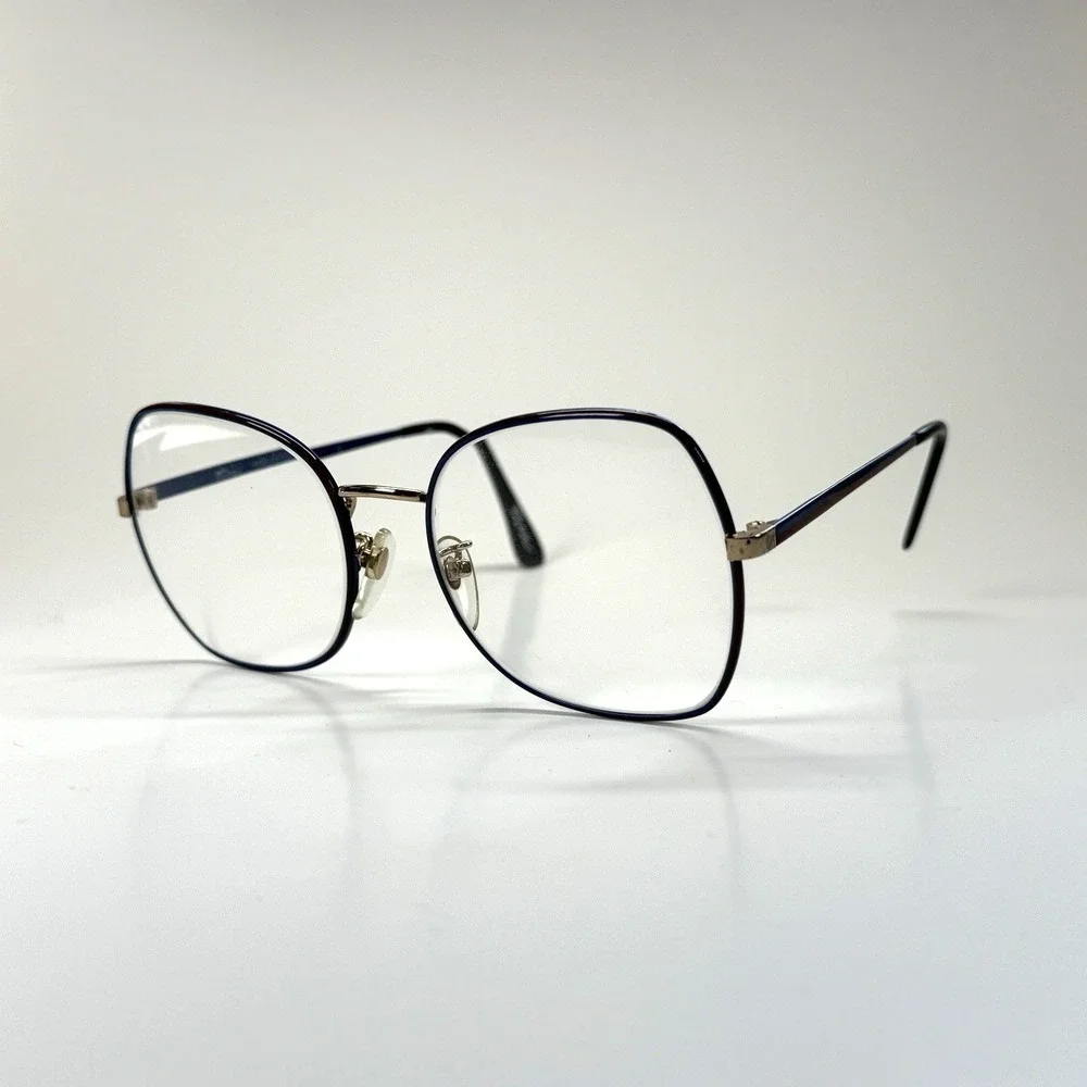 TURA MOD 272 Eyeglasses‎ Frame Only 5 3/4 55-18-145 OA Blue Red Made in Japan